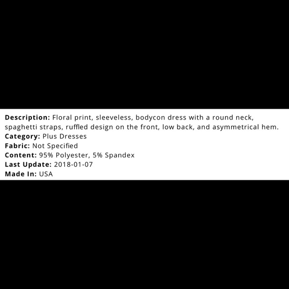 Beautiful black sleeveless dress👀 - Picture 4 of 4